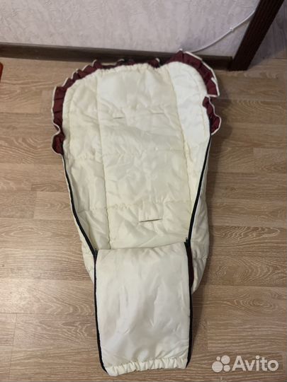 Теплый конверт в коляску или санки