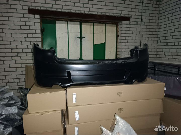 Бампер гранта спорт Задний неокрашенный