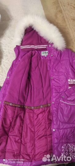 Пуховик для девочки