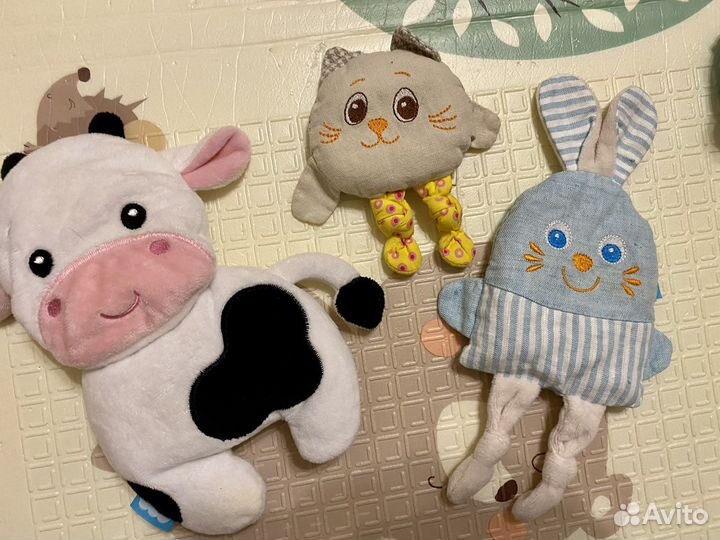 Игрушки погремушки мякиши для малыша