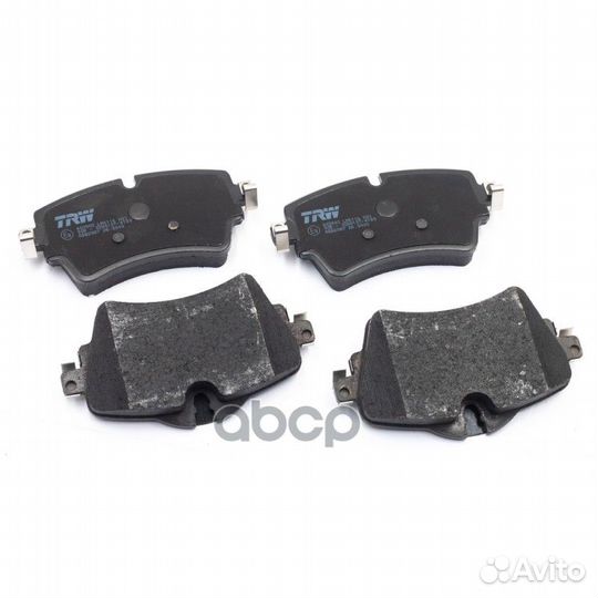 Колодки тормозные дисковые перед GDB2087 TRW