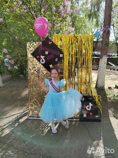 Платье для девочки на выпускной 128