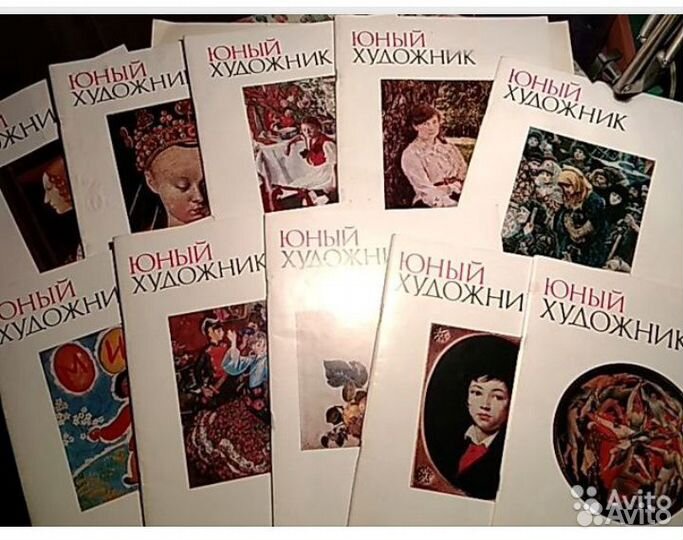 Журналы:Вокруг-Света, Знание- сила,Юный художник