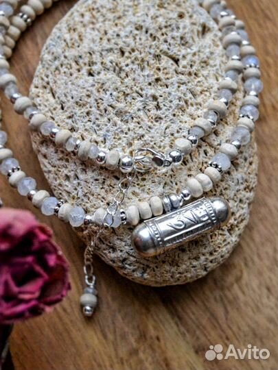 Кантхималы (канти-мала) из туласи с кавачей