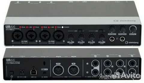 Звуковая карта steinberg UR44