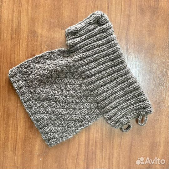 Шарф-манишка ручной работы новый