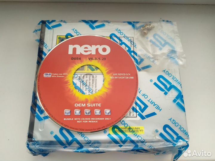 DVD/CD-RW asus CB-5216A Black