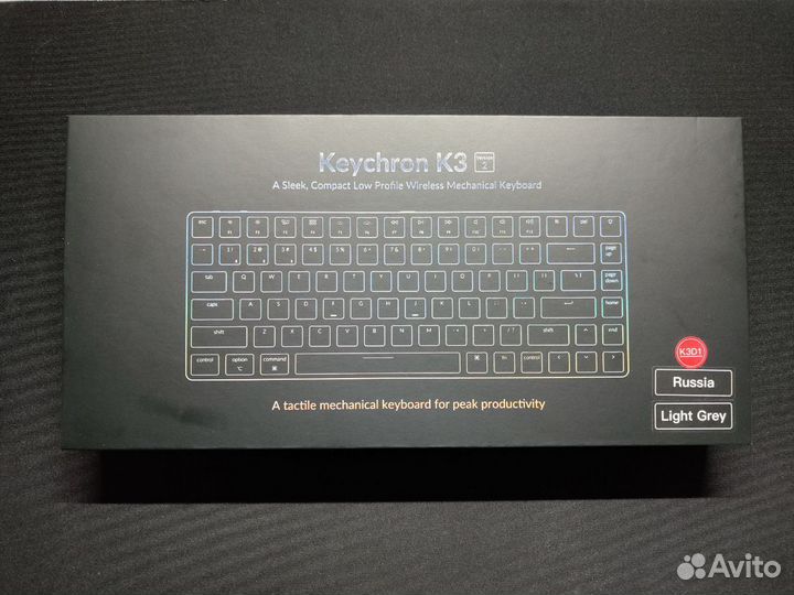 Keychron K3 v2 red switch hotswap