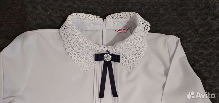 Блузка школьная на девочку рост 146