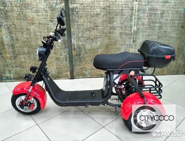 Электроскутер WhiteSiberia WS-PRO trike 3000w