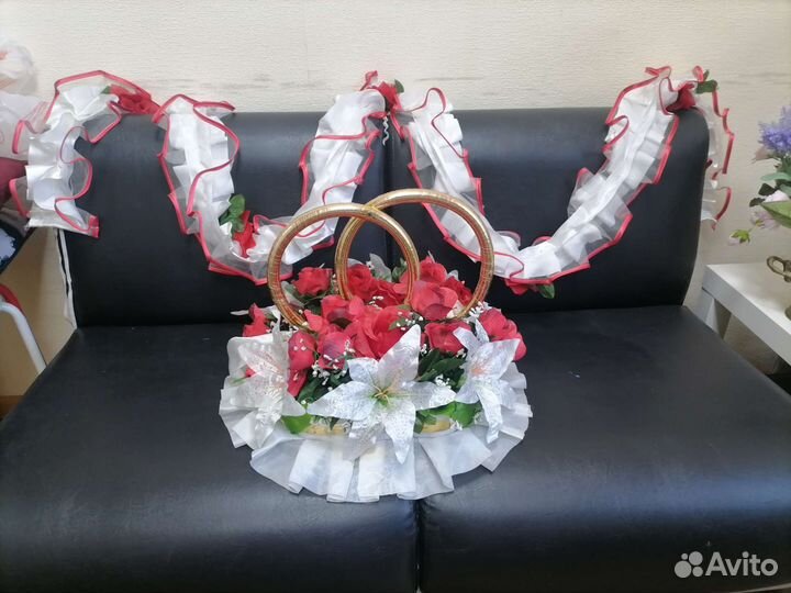 Кольца свадебные на автомобиль