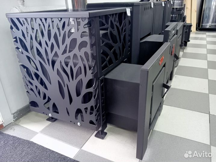 Печь для бани стальная (4мм, 6мм, 8мм)