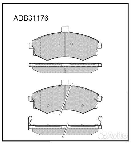 Колодки тормозные дисковые