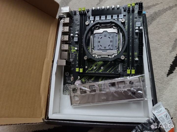 Материнская плата x99 новая (2011v3 socket)(mATX)