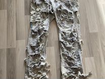 Designer Handmade Distressed Jeans