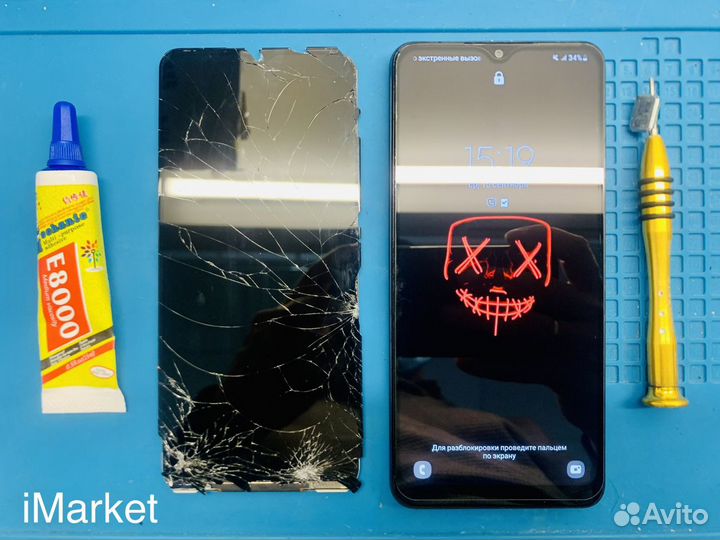 Дисплей Samsung a12 (с заменой и без)