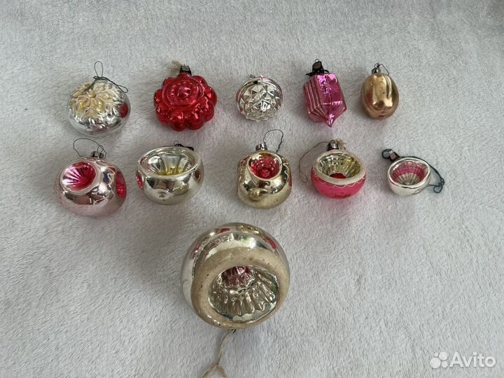 Елочные игрушки СССР