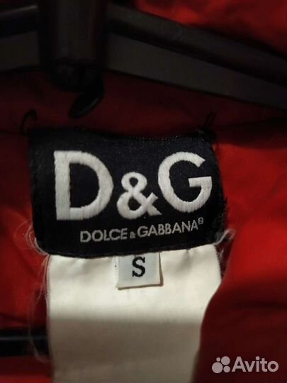Пуховик. Бренд. D&G