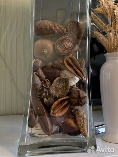 Ваза IKEA rektangel с наполнением