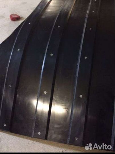 Накладки (полозья, склизы) на сани волокуши