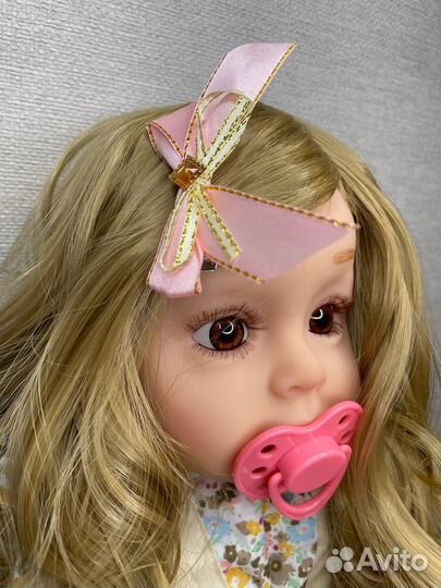 Кукла Reborn 55см+аксессуары+подарочная упаковка