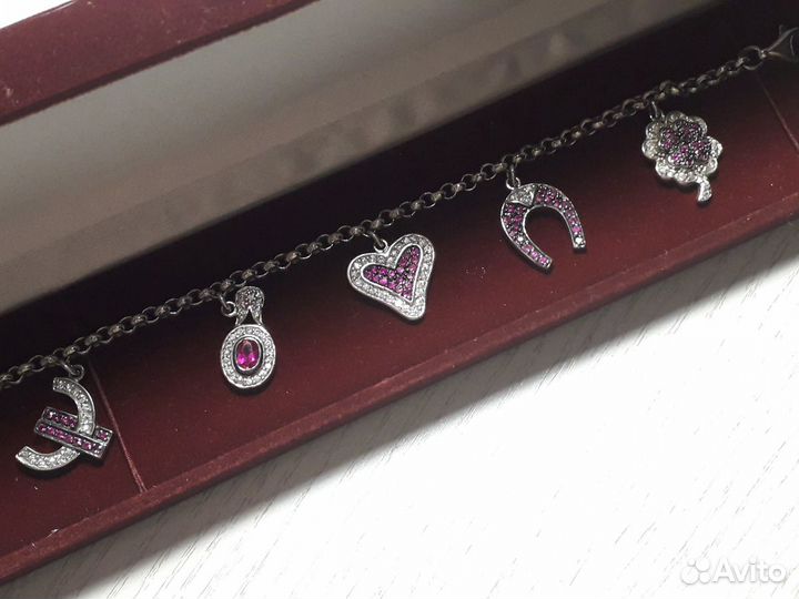 Браслет серебро