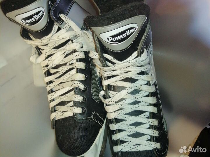 Коньки хоккейные ссм