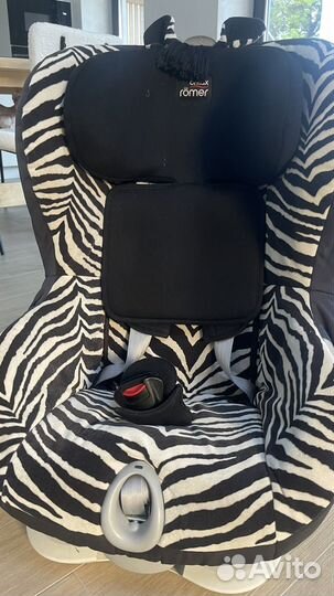 Автокресло Britax romer king ii ls zebra