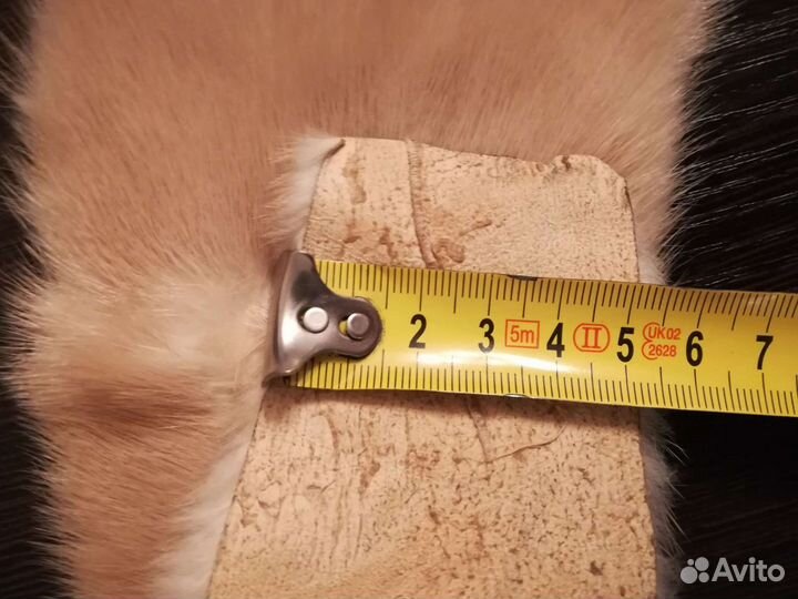 Воротник норка натур. новый