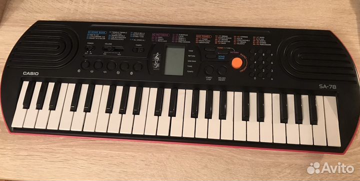 Синтезатор casio SA -78