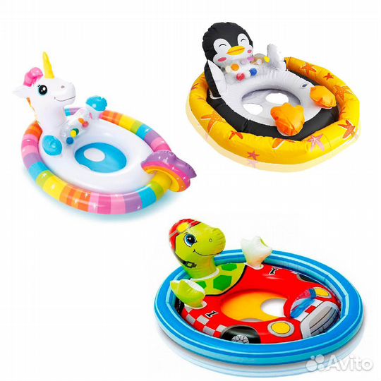 Надувной круг Intex «See-Me-Sit Pool Riders» 59570