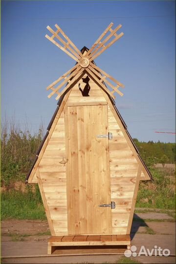 Дачный туалет с установкой SHP793