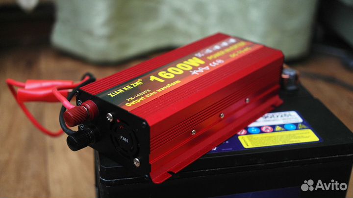Генератор из 12в-220в чистый синус новый инвертор