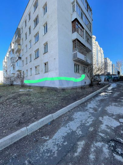 4-к. квартира, 62 м², 1/5 эт.