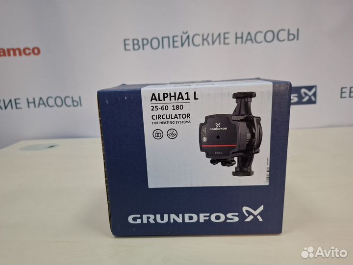 Циркуляционный насос Grundfos Alpha 1 L 25-60 180