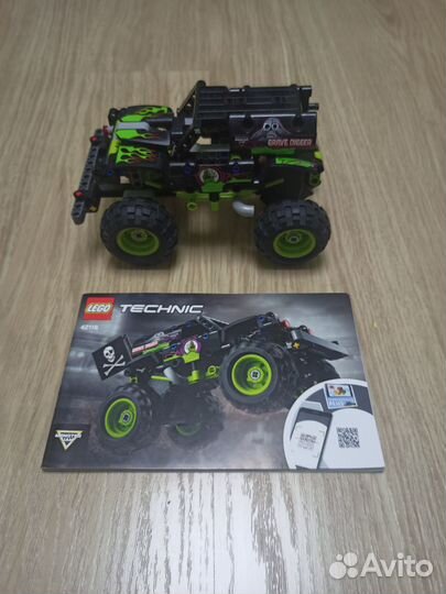 Lego technic 42118 игрушечная машина