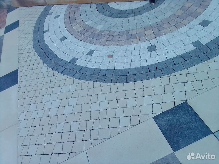 Укладка тротуарной плитки