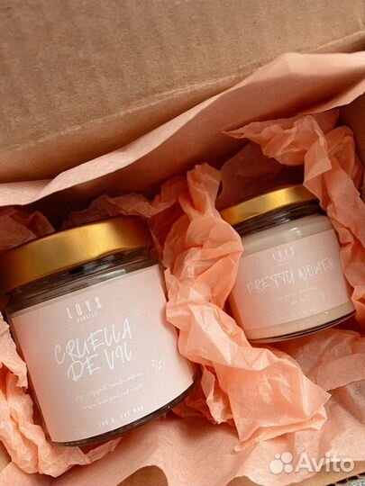 Свечи из соевого воска