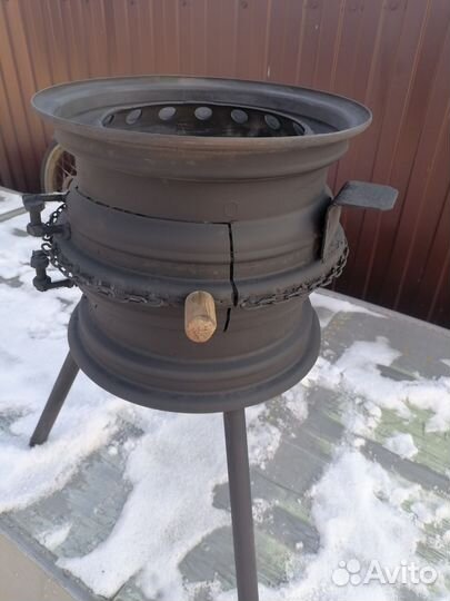 Печь под казан