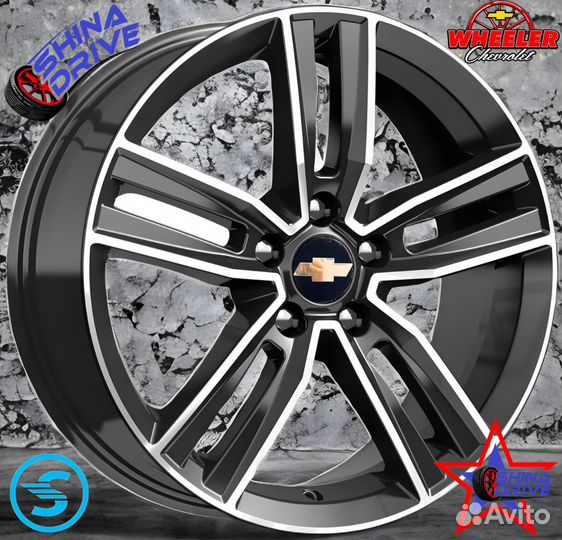 Диски Vector GM Equinox R18 5x114,3 Black Groove