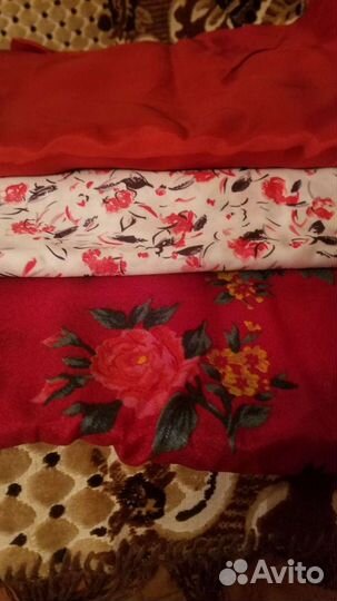 Ткани: гардинная, х/б, атлас, шелк, атласная и др