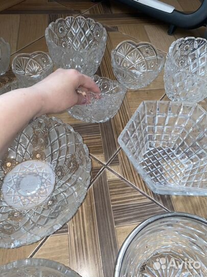 Хрустальный салатник