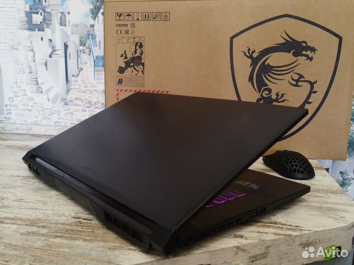 Игровой MSI (17'3/RTX4070-8GB/i7-12650H/SSD1TB)