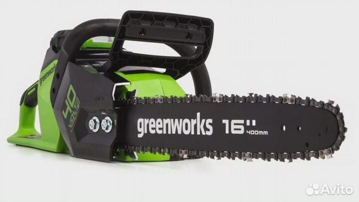 Цепная пила аккумуляторная Greenworks 2005807, без
