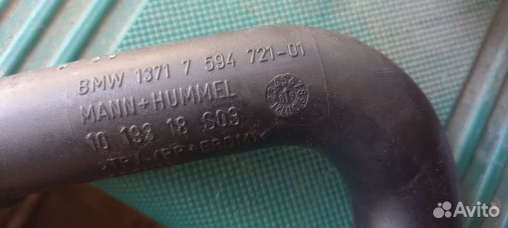 Трубка картерных газов BMW 7 F01 f02 X6 E71 n54