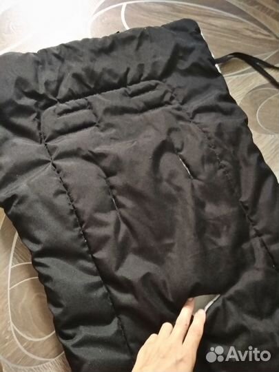 Зимний конверт в коляску