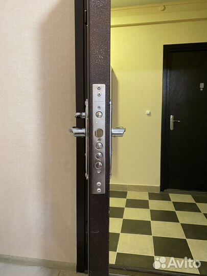 Дверь входная металлическая от застройщика