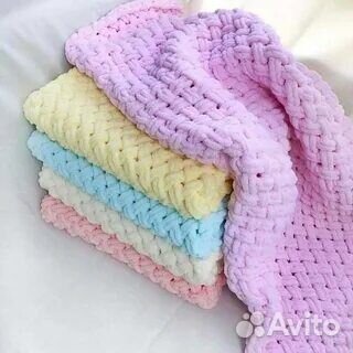 Плед из Alize puffy