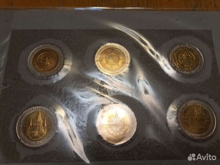 2 Набора юбилейных монет Таиланда