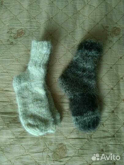 Носки шерстяные ручной работы
